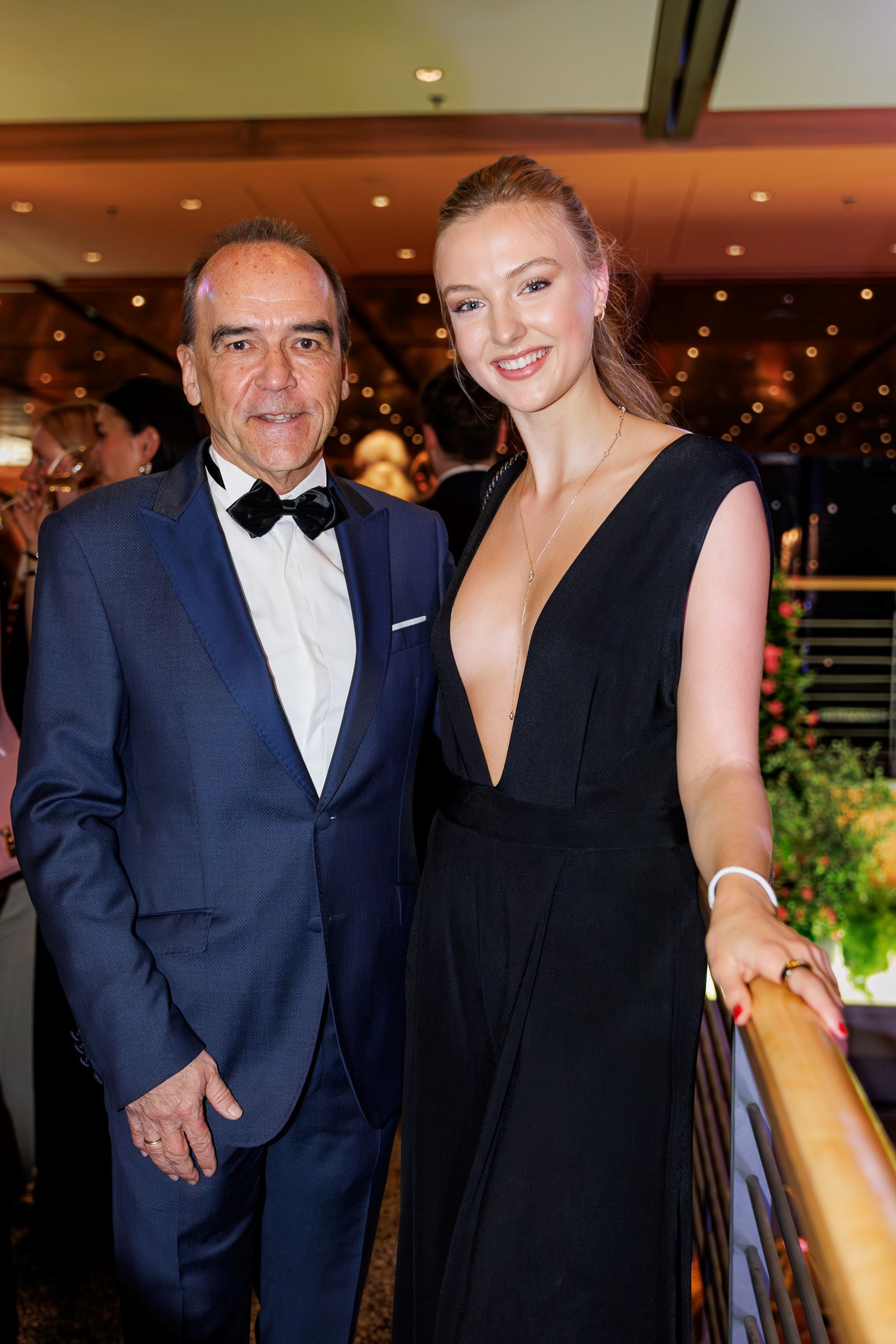 Gerhard Wilhelm und Lilly Krug, Nachwuchstalent des deutschen Films und Tochter von Veronica Ferres | Dirk Lässig